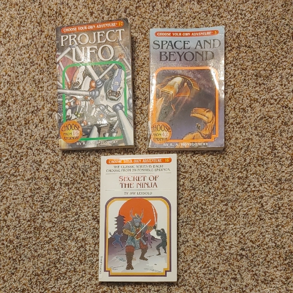 Choose Your Own Adventure Book Set